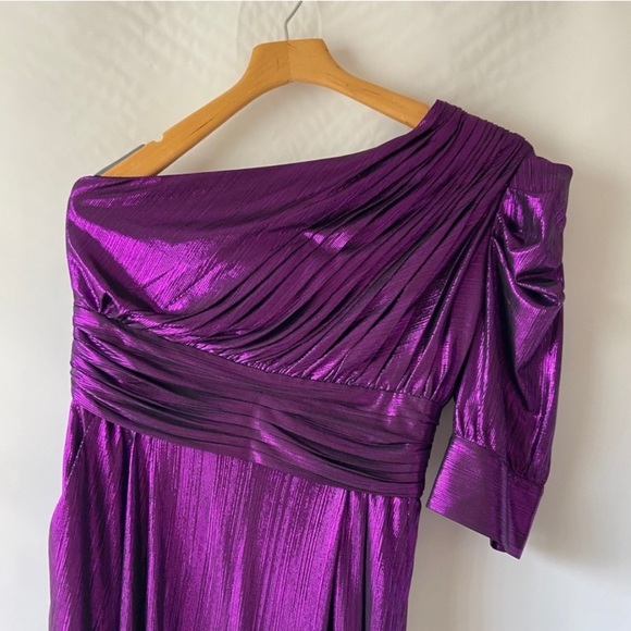 NEW Retrofete PURPLE Thambi One Shoulder Jumpsuit - Picture 6 of 6